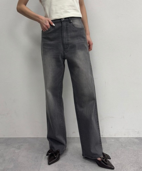 FOREVER 21（フォーエバー トゥエンティーワン）の「【2025SS】ストレートデニム（デニムパンツ・レディース・グレー/ブルー・SMALL/MEDIUM）」の19枚目の写真