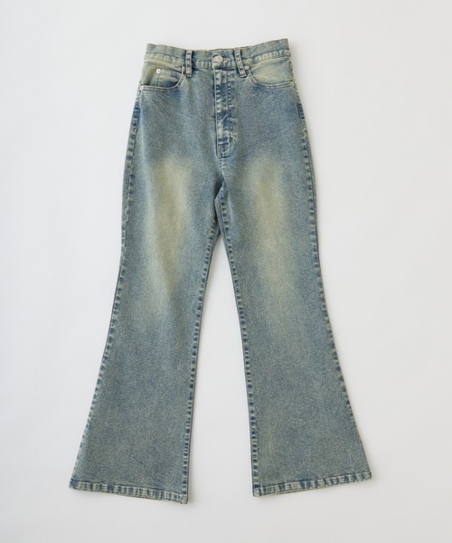 OLIVE des OLIVE（オリーブデオリーブ）の「美脚ストレッチデニムパンツ（その他パンツ・レディース・サックスブルー/ブルー・SMALL/MEDIUM）」の3枚目の写真