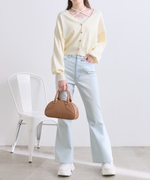 OLIVE des OLIVE（オリーブデオリーブ）の「美脚ストレッチデニムパンツ（その他パンツ・レディース・サックスブルー/ブルー・SMALL/MEDIUM）」の9枚目の写真