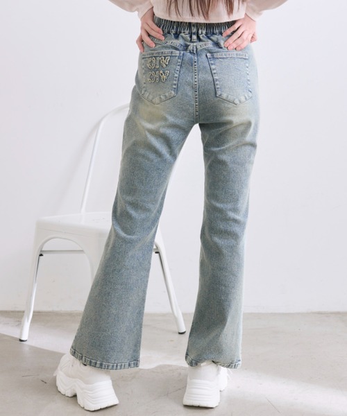 OLIVE des OLIVE（オリーブデオリーブ）の「美脚ストレッチデニムパンツ（その他パンツ・レディース・サックスブルー/ブルー・SMALL/MEDIUM）」の14枚目の写真