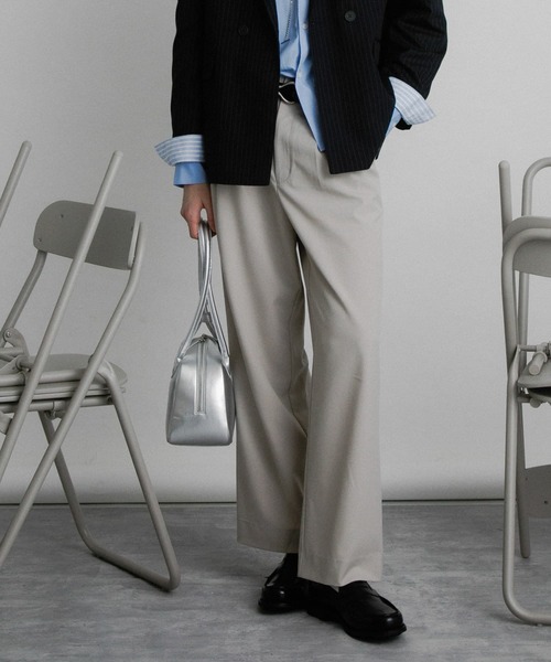 SENSE OF PLACE by URBAN RESEARCH（センスオブプレイスバイアーバンリサーチ）の「FLロングハンドルボストンバッグ（ボストンバッグ・メンズ・ブラック/シルバー・ONE）」の10枚目の写真