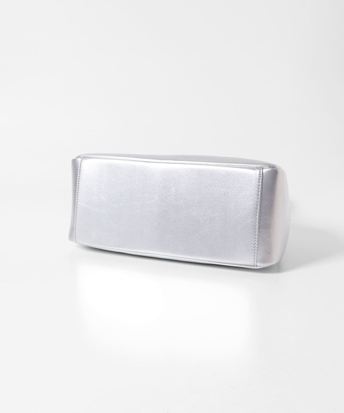 SENSE OF PLACE by URBAN RESEARCH（センスオブプレイスバイアーバンリサーチ）の「FLロングハンドルボストンバッグ（ボストンバッグ・メンズ・ブラック/シルバー・ONE）」の18枚目の写真