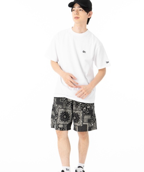 NEW ERA（ニューエラ）の「ニューエラ 半袖Tシャツ ミニボックスロゴ コットン（Tシャツ/カットソー・メンズ・ブラック/ホワイト/ブルー・M/S/XXL/XL/L）」の9枚目の写真