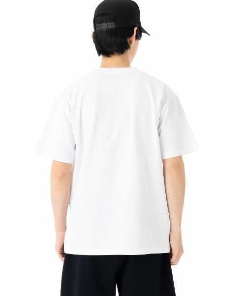 NEW ERA（ニューエラ）の「ニューエラ 半袖Tシャツ ミニボックスロゴ コットン（Tシャツ/カットソー・メンズ・ブラック/ホワイト/ブルー・M/S/XXL/XL/L）」の7枚目の写真