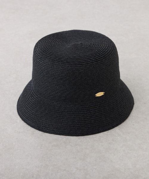 PAPILLONNER（パピヨネ）の「ウォッシャブルペーパーハット（ハット・レディース・ブラック・FREE）」の7枚目の写真