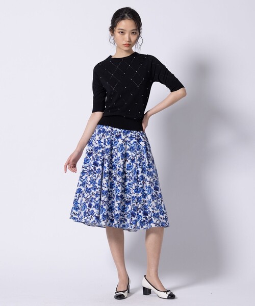 TOCCA（トッカ）の「BLOOMING SPRING TIME スカート（スカート・レディース・ピンク系5/ブルー系5・4/0）」の20枚目の写真