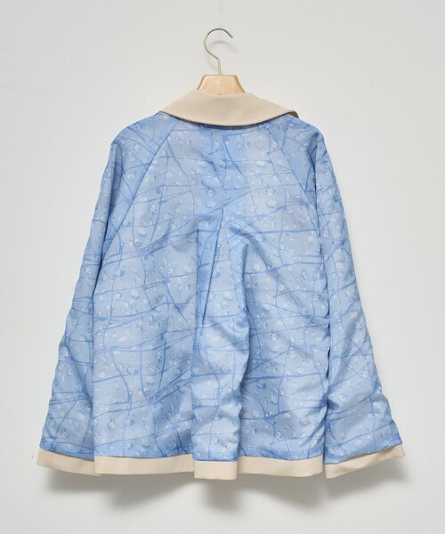 ROPE' PICNIC（ロペピクニック）の「【YOKU MOKU/ヨックモック×ROPE' PICNIC】ショートトレンチコート/撥水・花粉ガード（トレンチコート・レディース・ベージュ・38）」の17枚目の写真