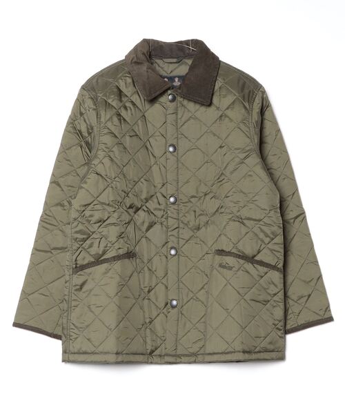 Barbour(バブアー)の「BARBOUR (バブアー) LIDDESDALE/リデスデイル/キルティング ブルゾン/MQU1794(ブルゾン・メンズ・ブラック/オリーブ系・38/40/42/36)」の9枚目の写真