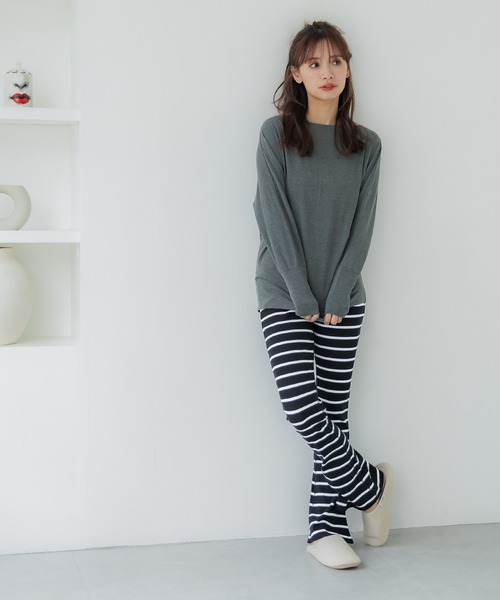 coca（coca）（コカ）の「【WEB限定セール】セミフレアリブレギンス（レギンス/スパッツ・レディース・ブラック/その他1・SHORT/LONG）」の9枚目の写真