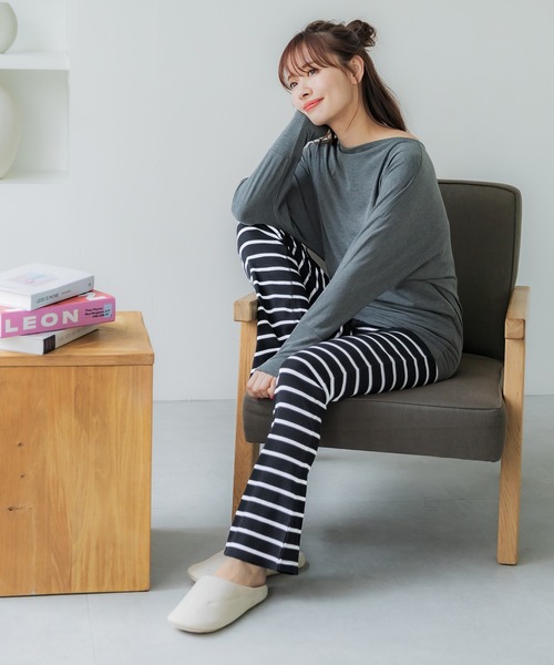 coca（coca）（コカ）の「【WEB限定セール】セミフレアリブレギンス（レギンス/スパッツ・レディース・ブラック/その他1・SHORT/LONG）」の12枚目の写真