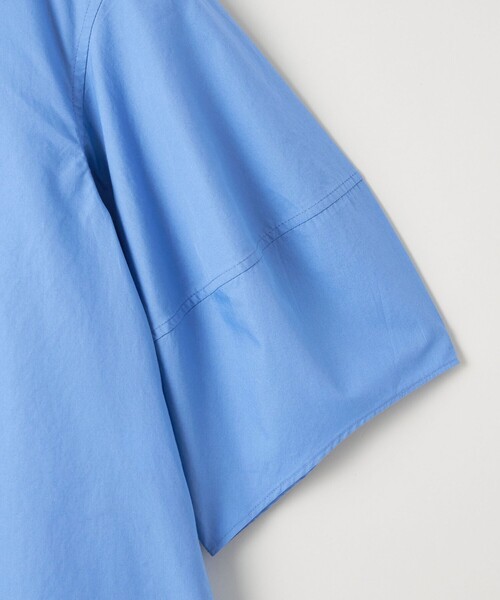 CITEN（シテン）の「＜CITEN＞フォルムハーフスリーブシャツ（シャツ/ブラウス・レディース・コバルトブルー/その他1/ブラック/オフホワイト・FREE）」の20枚目の写真