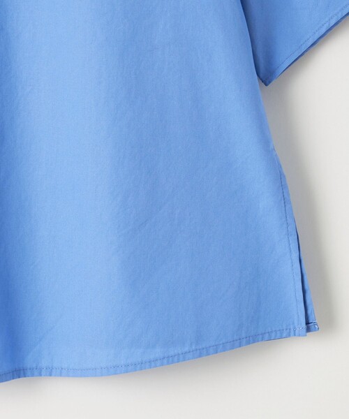 CITEN（シテン）の「＜CITEN＞フォルムハーフスリーブシャツ（シャツ/ブラウス・レディース・コバルトブルー/その他1/ブラック/オフホワイト・FREE）」の21枚目の写真