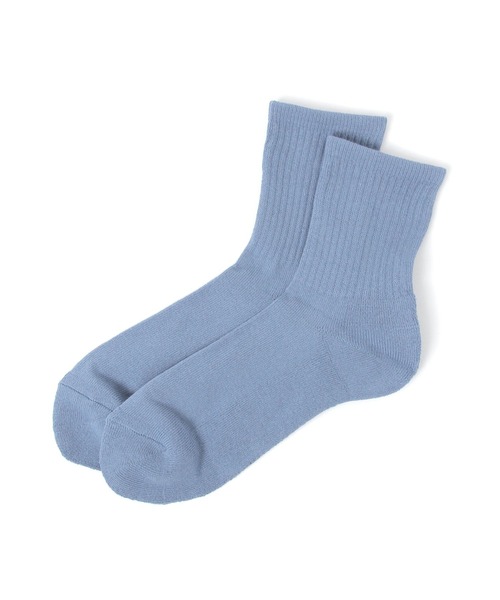 GLOBAL WORK（グローバルワーク）の「らくごこちフィットソックス/ミドル/283172（ソックス/靴下・メンズ・ホワイト/ブラック/グリーン/イエロー/ブルー系その他6/ブルー系その他7/グレー系その他6/ブルー系その他2/ホワイト系その他/ブラック系その他/ネイビー/ブルー/オレンジ/グレー/ホワイト系その他2/グリーン系その他6/ブラック系その他2/イエロー系その他6/ダークブルー/グレー系その他7/サックスブルー/レッド/ライトグレー/ダークブラウン/ホワイト系その他3・FREE）」の16枚目の写真