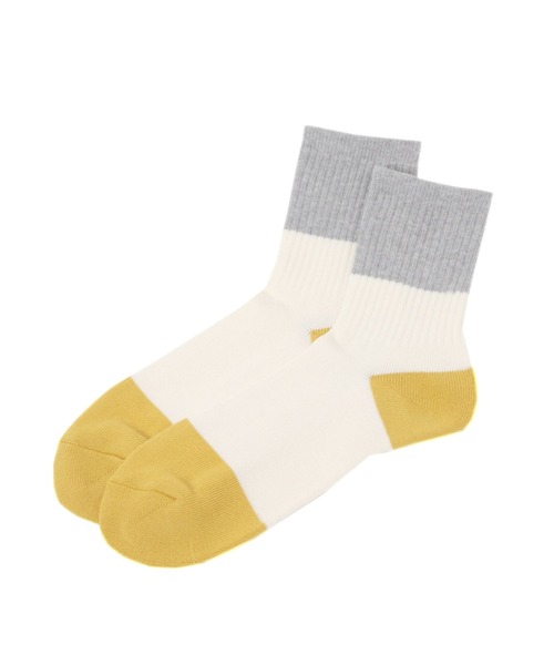 GLOBAL WORK（グローバルワーク）の「らくごこちフィットソックス/ミドル/283172（ソックス/靴下・メンズ・ホワイト/ブラック/グリーン/イエロー/ブルー系その他6/ブルー系その他7/グレー系その他6/ブルー系その他2/ホワイト系その他/ブラック系その他/ネイビー/ブルー/オレンジ/グレー/ホワイト系その他2/グリーン系その他6/ブラック系その他2/イエロー系その他6/ダークブルー/グレー系その他7/サックスブルー/レッド/ライトグレー/ダークブラウン/ホワイト系その他3・FREE）」の22枚目の写真