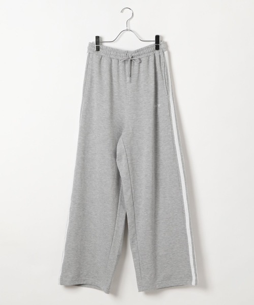 3.3 Field Trip (3.3フィールドトリップ)の「3.3 Field Trip/レースラインパンツ(スウェットパンツ・レディース・ブラック/グレー・FREE)」の3枚目の写真