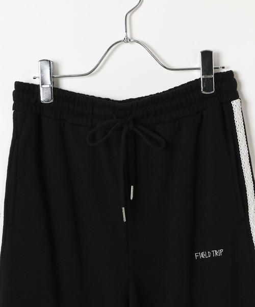 3.3 Field Trip (3.3フィールドトリップ)の「3.3 Field Trip/レースラインパンツ(スウェットパンツ・レディース・ブラック/グレー・FREE)」の6枚目の写真