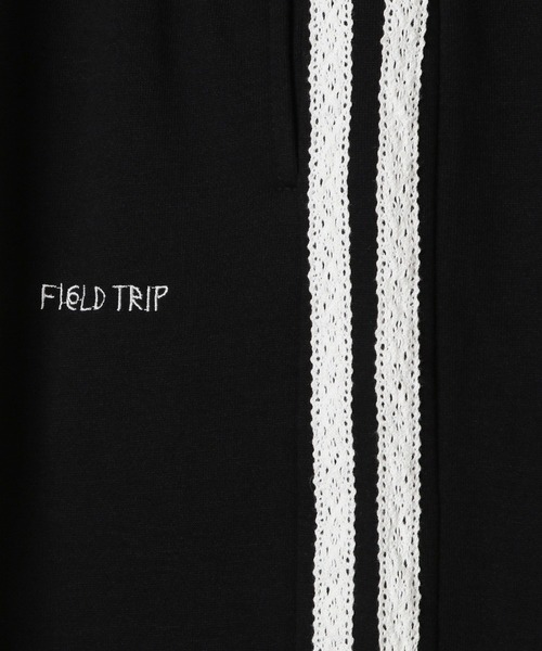 3.3 Field Trip (3.3フィールドトリップ)の「3.3 Field Trip/レースラインパンツ(スウェットパンツ・レディース・ブラック/グレー・FREE)」の11枚目の写真