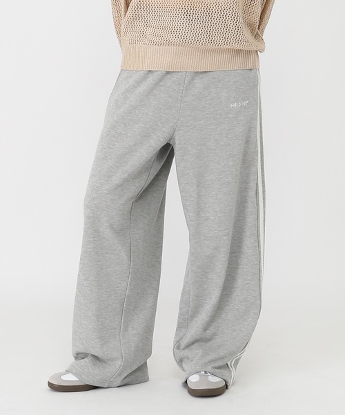 3.3 Field Trip (3.3フィールドトリップ)の「3.3 Field Trip/レースラインパンツ(スウェットパンツ・レディース・ブラック/グレー・FREE)」の22枚目の写真