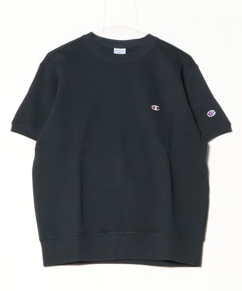 Champion(チャンピオン)の「チャンピオン S/S CREW NECK SWEATSHIRT_(スウェット・メンズ・ブラック/アイボリー/ネイビー/グレー・S/M/L/LL)」の1枚目の写真