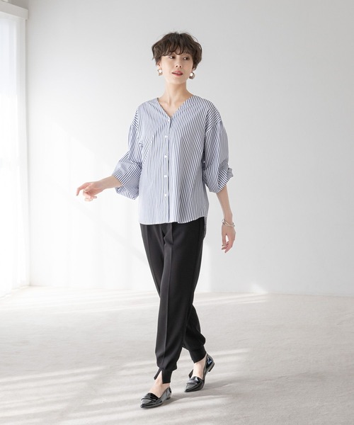 Elura（エルーラ）の「ポインテッドローファー/289254（パンプス・レディース・オフホワイト/ブラック・SMALL/MEDIUM/LARGE）」の3枚目の写真