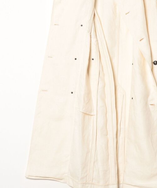 suzuki takayuki(スズキタカユキ)の「over coat Ⅰ(その他アウター・レディース・アイボリー・0)」の6枚目の写真