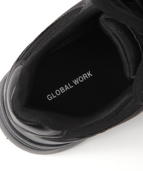 GLOBAL WORK(グローバルワーク)の「透湿防水レインスニーカー/290919(スニーカー・レディース・ブラック/アイボリー・MEDIUM/LARGE)」の15枚目の写真