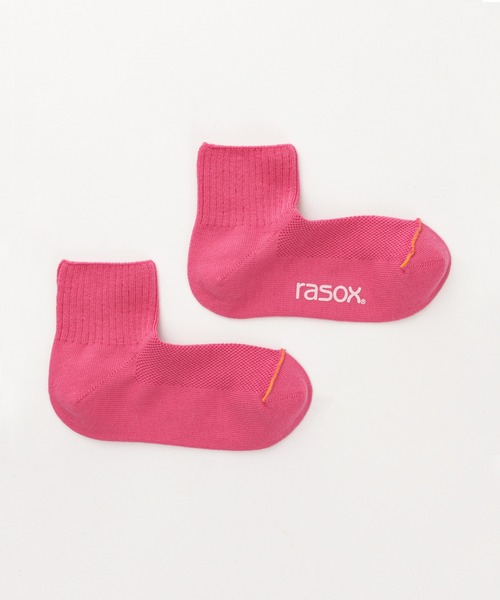 rasox(ラソックス)の「rasox/ラソックス ベーシック・アンクル 靴下(ソックス/靴下・レディース・ブラック/ピンク/ライトグリーン/ロイヤルブルー/ネイビー/オフホワイト・LARGE/MEDIUM/SMALL)」の6枚目の写真