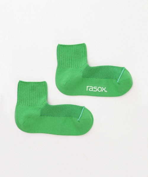 rasox(ラソックス)の「rasox/ラソックス ベーシック・アンクル 靴下(ソックス/靴下・レディース・ブラック/ピンク/ライトグリーン/ロイヤルブルー/ネイビー/オフホワイト・LARGE/MEDIUM/SMALL)」の17枚目の写真