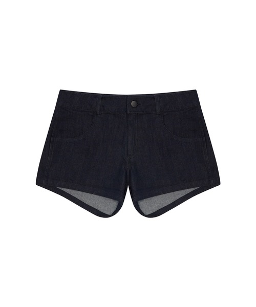 ★LUVISTRUE★IM DENIM STAR PATCH SHORTS(NAVY)★正規品/送料込 IM DENIM STAR PATCH SHORTS（デニムパンツ）｜LUVISTRUE（ラヴ