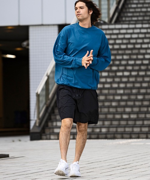 +phenix(プラスフェニックス)の「+phenix(プラスフェニックス)WASHER HALF PANTS ワッシャーハーフパンツ ショートパンツ(軽量 / 撥水加工)(その他パンツ・メンズ・カーキ/ワンウォッシュ/ブラック・XL/L/M/S)」の16枚目の写真