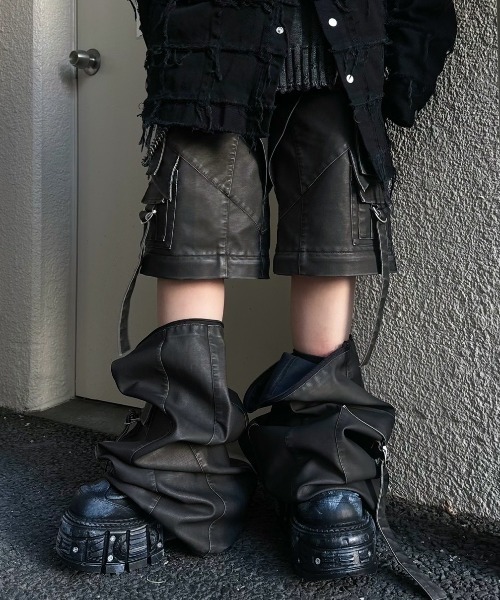 DIG YOUR OWN GRAVE】2WAY COATING CARGO PANTS（カーゴパンツ