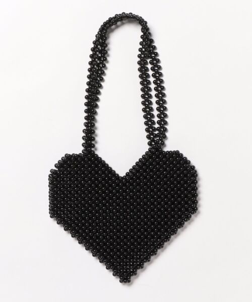 Doux archives（ドゥアルシーヴ）の「【The Bagmati】HART SHAPE BAG（ハンドバッグ・レディース・ブラック/レッド・FREE）」の14枚目の写真