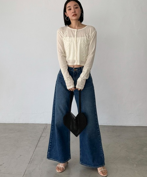 Doux archives（ドゥアルシーヴ）の「【The Bagmati】HART SHAPE BAG（ハンドバッグ・レディース・ブラック/レッド・FREE）」の10枚目の写真