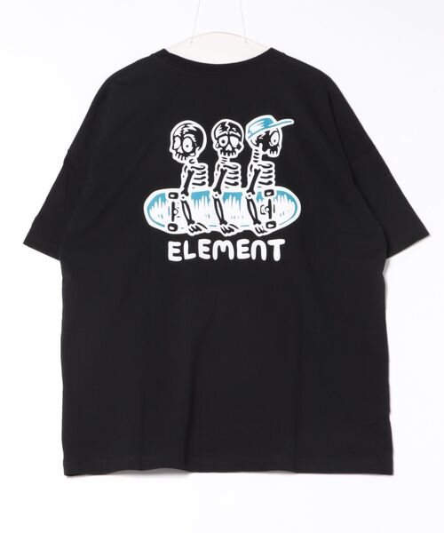 ELEMENT/エレメント 半袖Tシャツ バックプリント スケートボード