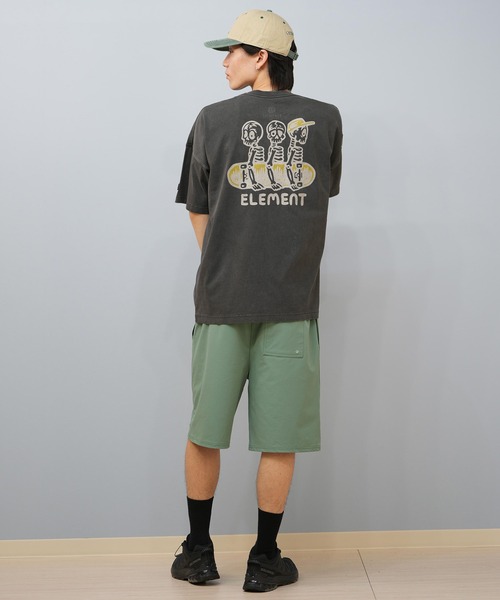 ELEMENT/エレメント 半袖Tシャツ バックプリント スケートボード