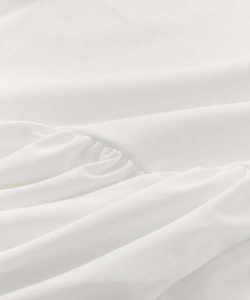 ADAM ET ROPE'(アダムエロペ)の「【接触冷感】・【UVカット】バウンスカフスプルオーバー(Tシャツ/カットソー・レディース・ホワイト/ホワイト系その他6/ブラック/ピンク系その他2・FREE)」の11枚目の写真