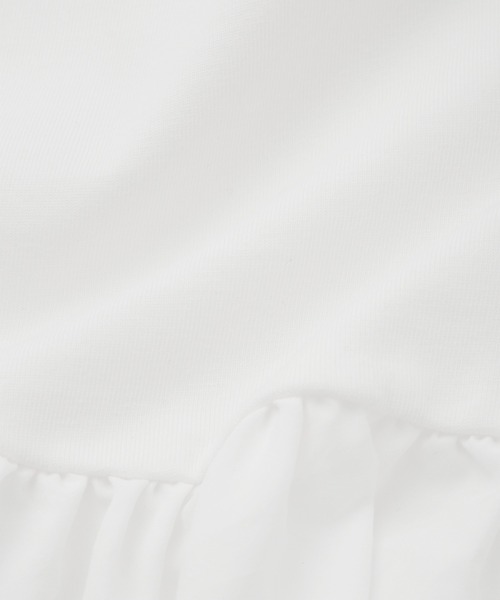 ADAM ET ROPE'(アダムエロペ)の「【接触冷感】・【UVカット】バウンスカフスプルオーバー(Tシャツ/カットソー・レディース・ホワイト/ホワイト系その他6/ブラック/ピンク系その他2・FREE)」の9枚目の写真