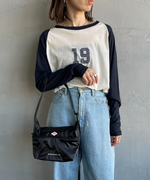 DANTON（ダントン）の「[DANTON/ダントン] MONCEAU1.4 ナイロンショルダーバッグ（ショルダーバッグ・レディース・オレンジ/ブラック/グリーン・ONE SIZE）」の11枚目の写真