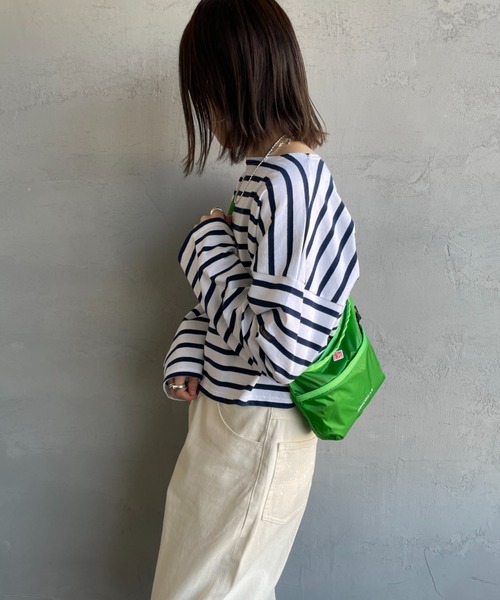 DANTON（ダントン）の「[DANTON/ダントン] MONCEAU1.4 ナイロンショルダーバッグ（ショルダーバッグ・レディース・オレンジ/ブラック/グリーン・ONE SIZE）」の18枚目の写真