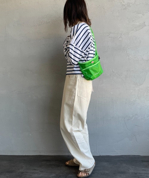 DANTON（ダントン）の「[DANTON/ダントン] MONCEAU1.4 ナイロンショルダーバッグ（ショルダーバッグ・レディース・オレンジ/ブラック/グリーン・ONE SIZE）」の19枚目の写真