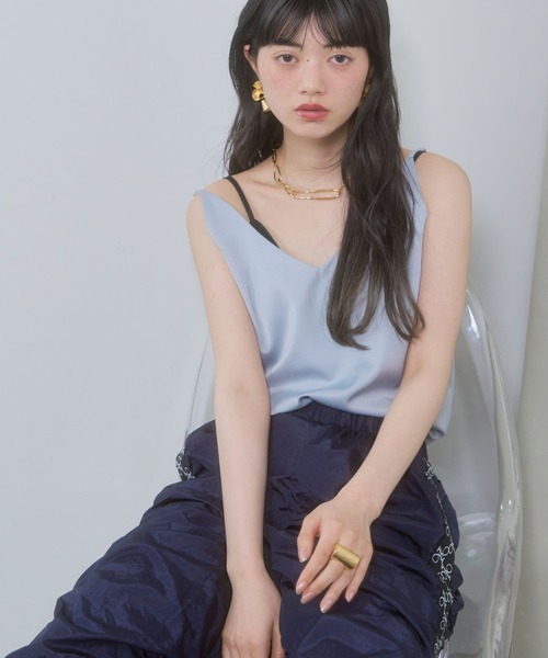 VIOLETTA(ヴィオレッタ)の「【select】2wayカーブプレートリング(リング・レディース・ゴールド/シルバー・FREE)」の8枚目の写真