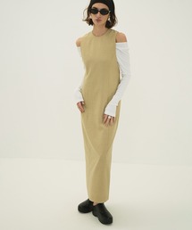 BACK SHEER MAXI ONEPIECE