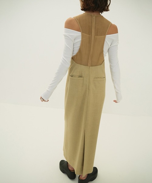 CLANE BACK SHEER MAXI ONEPIECE サイズ0 セール】BACK SHEER MAXI ONEPIECE（ワンピース）｜CLANE（クラネ）の