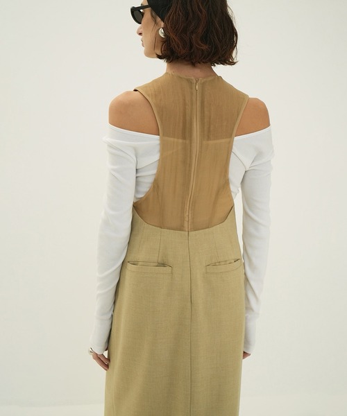 CLANE BACK SHEER MAXI ONEPIECE サイズ0 セール】BACK SHEER MAXI ONEPIECE（ワンピース）｜CLANE（クラネ）の