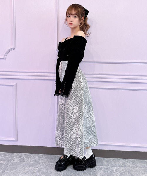 【海外限定】GinaBacconi ワンピース☆Gretel Floral Print Shif セール】花柄パイピングワンピース（ワンピース）｜NICOLE CLUB