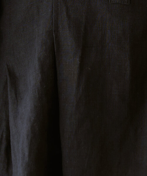 GALLARDAGALANTE(ガリャルダガランテ)の「リネンウエストシェイプシャツ(シャツ/ブラウス・レディース・ピンク/ホワイト/ブラック・FREE)」の6枚目の写真