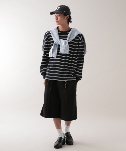 RAGEBLUE（レイジブルー）の「サマーTRストレッチ/ハーフスラックス（スラックス・メンズ・ブラック/グレー系その他・MEDIUM/LARGE）」の4枚目の写真