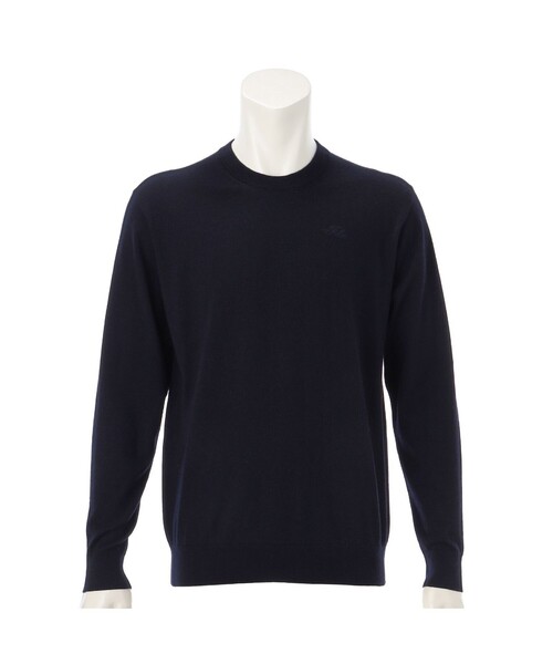 Felisi Golf(フェリージゴルフ)の「メンズ|Felisi Golf(フェリージ ゴルフ)MS MERINO EMB CREW NECK KNIT(ニット/セーター・メンズ・グレー/グリーン/ネイビー・L/XL/M/S)」の3枚目の写真