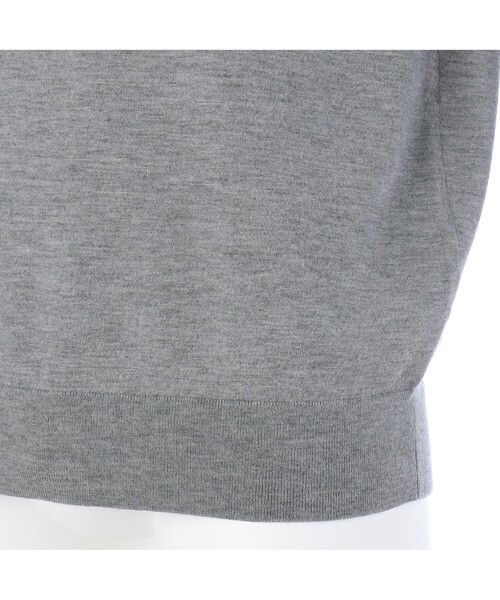 Felisi Golf(フェリージゴルフ)の「メンズ|Felisi Golf(フェリージ ゴルフ)MS MERINO EMB CREW NECK KNIT(ニット/セーター・メンズ・グレー/グリーン/ネイビー・L/XL/M/S)」の8枚目の写真