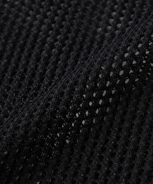 PENNEYS(ぺニーズ)の「PENNEYS別注TheFOXメッシュポロニット(ニット/セーター・レディース・ブラック/ライトグレー/ライトベージュ/レッド・FREE)」の17枚目の写真